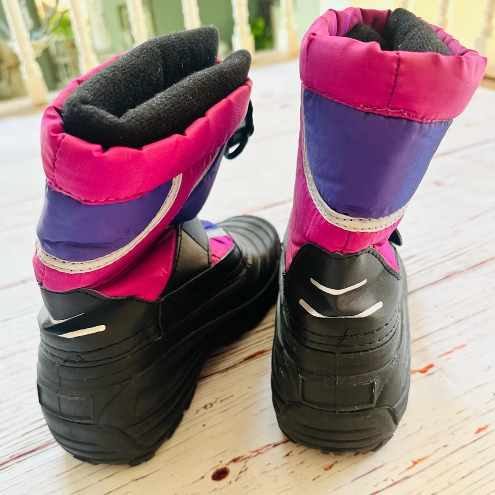 Totes Kids Pink Snow Boots! Size 4